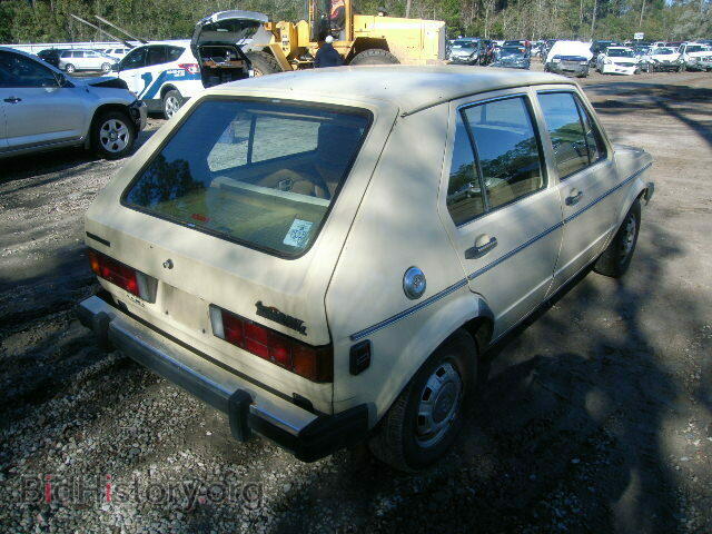 1984 VOLKSWAGEN RABBIT - VIN: 1VWEG0179EV019599 - Фото 4