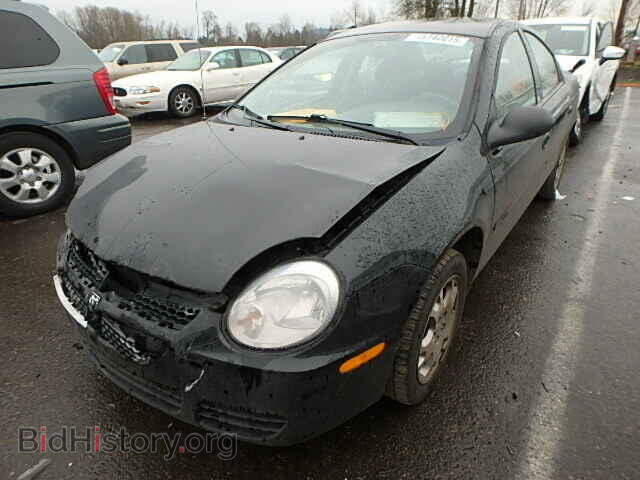 2005 DODGE NEON - VIN: 1B3ES56C45D199537 - Фото 2
