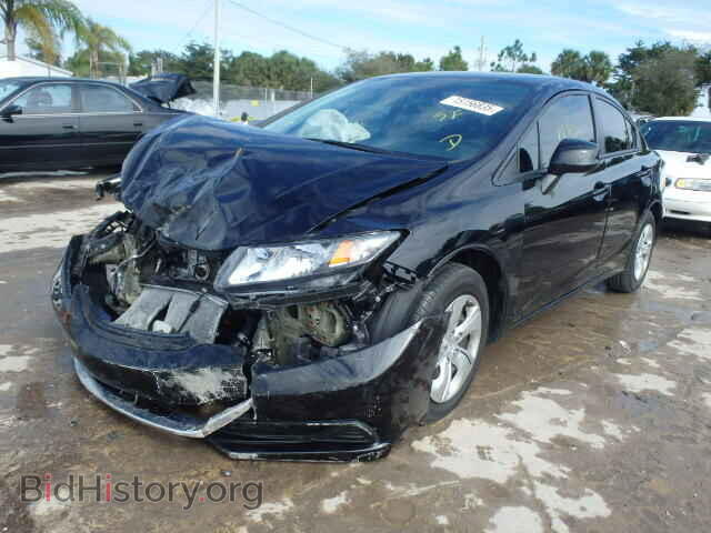 2013 HONDA CIVIC - VIN: 2HGFB2F59DH512880 - Фото 2