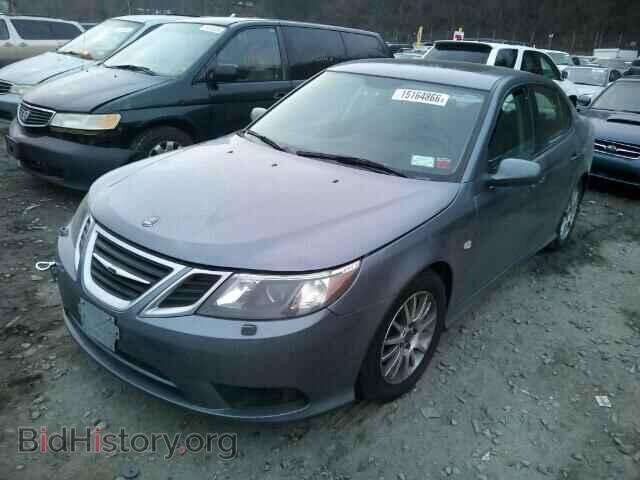 2008 SAAB 9 3 - VIN: YS3FB49YX81155657 - Фото 2