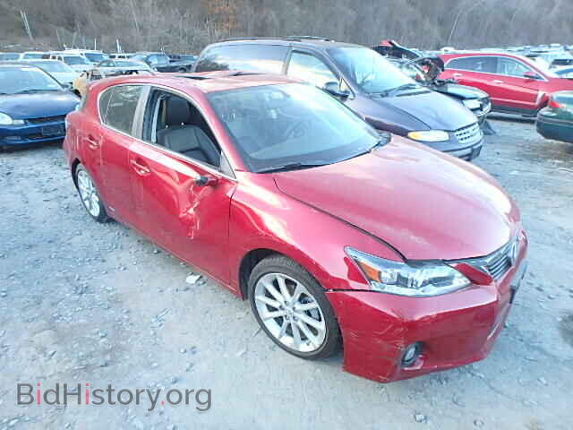 Photo JTHKD5BH3B2029656 - LEXUS CT 200 2011