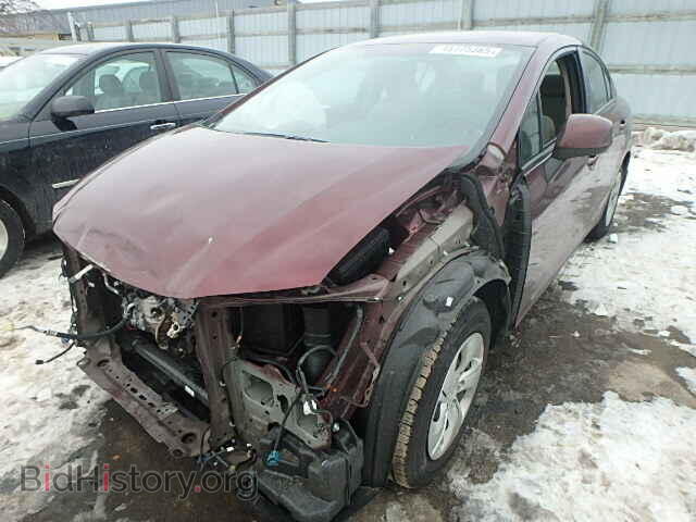 2013 HONDA CIVIC - VIN: 19XFB2F54DE058001 - Фото 2