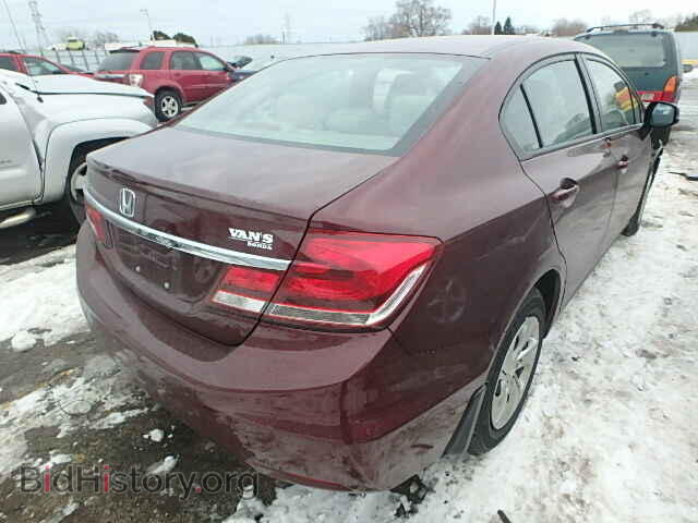 2013 HONDA CIVIC - VIN: 19XFB2F54DE058001 - Фото 4