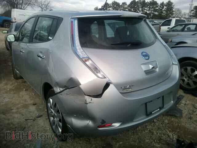 2014 NISSAN LEAF - VIN: 1N4AZ0CP3EC331587 - Фото 3
