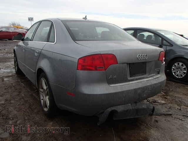2007 AUDI A4 - VIN: WAUDF78E17A178042 - Фото 3