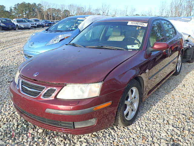 2003 SAAB 9 3 - VIN: YS3FB49S231008303 - Фото 2