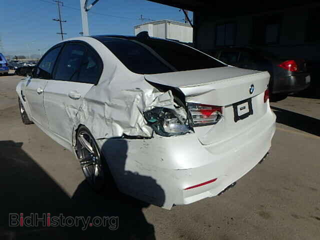 2015 BMW M3 - VIN: WBS3C9C52FP803384 - Фото 3
