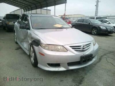2005 Mazda 6 MAZDA6I, silver — VIN 1YVHP80CX55M07769, Copart