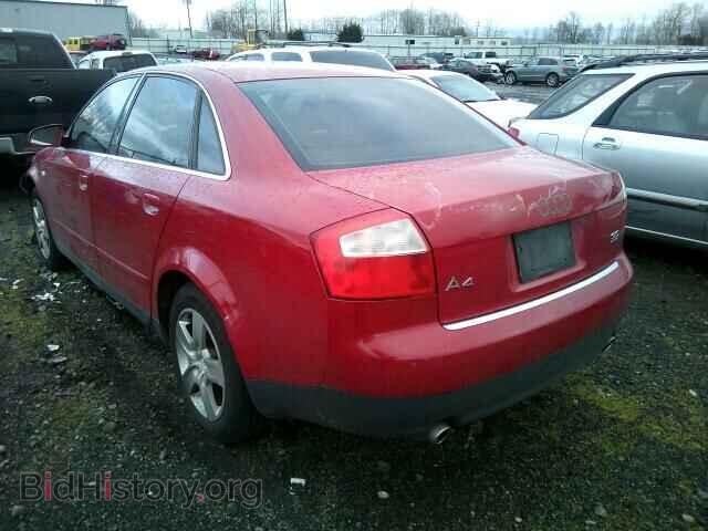 2002 AUDI A4 - VIN: WAULT68E42A192119 - Фото 3