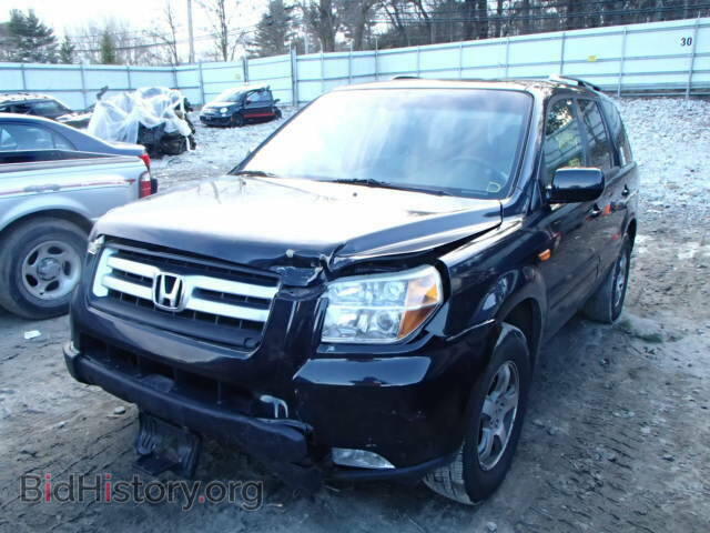 2006 HONDA PILOT - VIN: 2HKYF18436H558192 - Фото 2