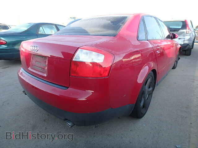 2002 AUDI A4 - VIN: WAULC68E32A130890 - Фото 4