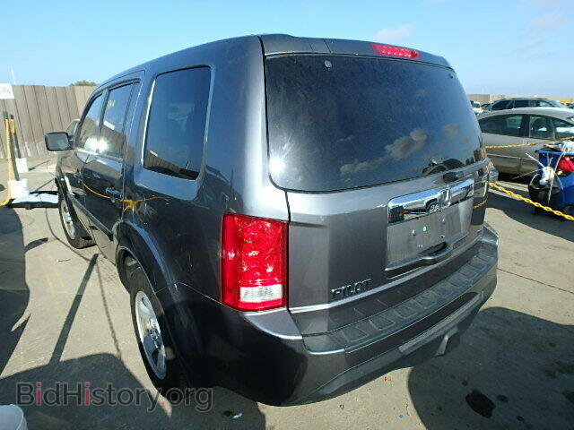 2012 HONDA PILOT - VIN: 5FNYF3H23CB014263 - Фото 3