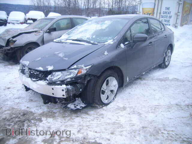 2014 HONDA CIVIC - VIN: 2HGFB2F57EH543255 - Фото 2