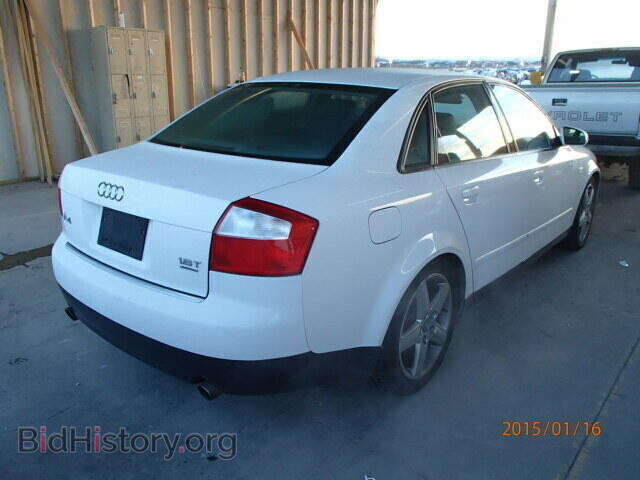 2002 AUDI A4 - VIN: WAULC68E02A305502 - Фото 4