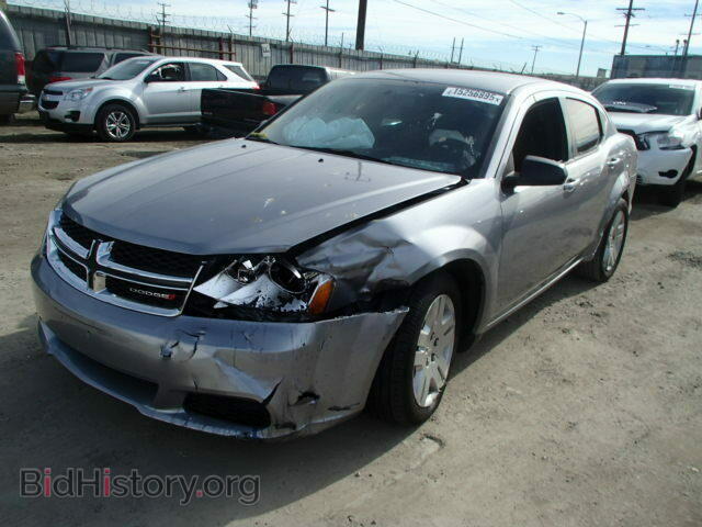 2013 DODGE AVENGER - VIN: 1C3CDZAB2DN731404 - Фото 2