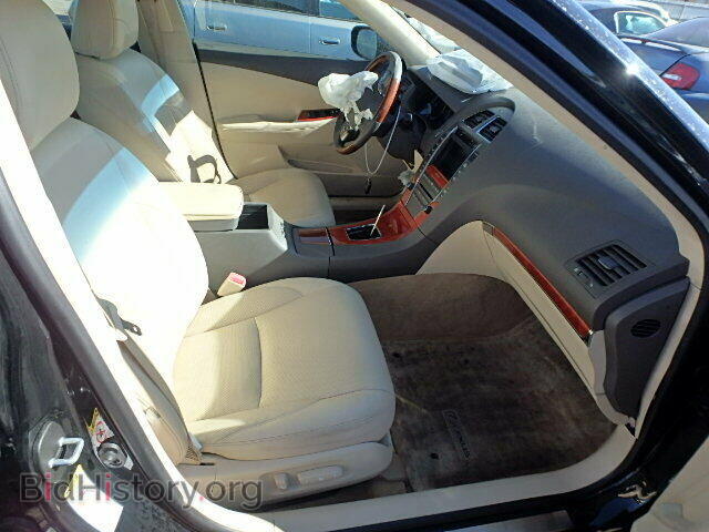 2012 LEXUS ES350 - VIN: JTHBK1EG2C2478149 - Фото 5