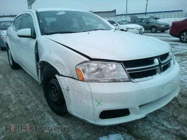 Фотография 1C3CDZCB0CN177534 - DODGE AVENGER 2012