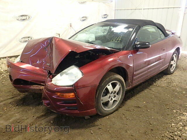 2005 MITSUBISHI ECLIPSE - VIN: 4A3AE45GX5E015969 - Фото 2