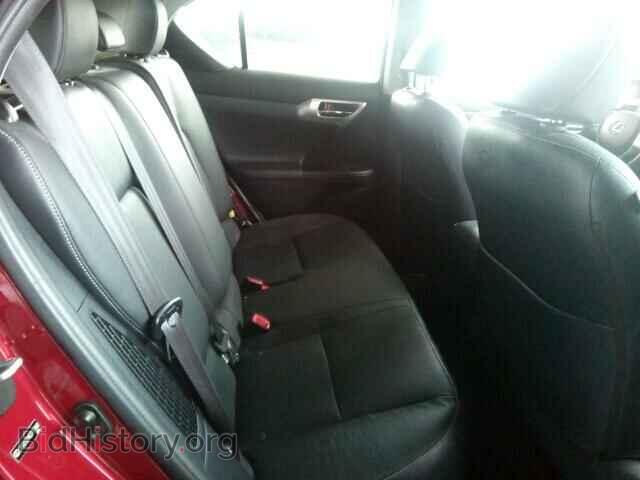 2012 LEXUS CT 200 - VIN: JTHKD5BH6C2110460 - Фото 6