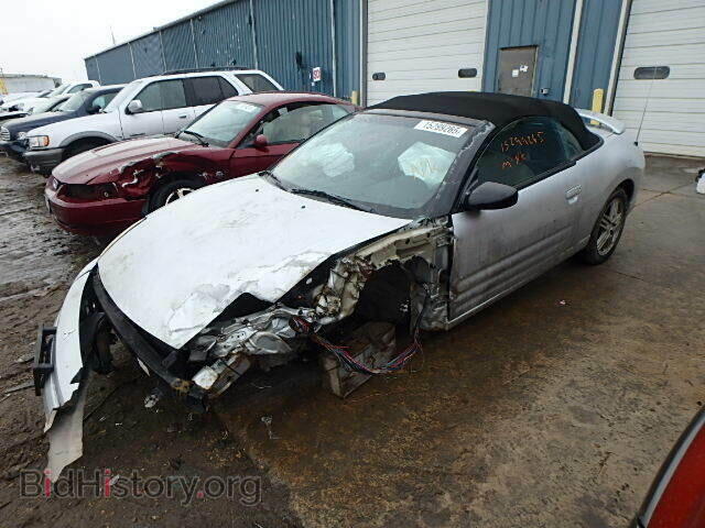 2003 MITSUBISHI ECLIPSE - VIN: 4A3AE55H83E170841 - Фото 2