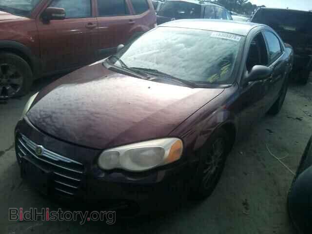 2004 CHRYSLER SEBRING - VIN: 1C3AL46X44N121506 - Фото 2