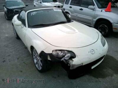 2007 Mazda MIATA MX-5 Miata, white — VIN JM1NC25F270127882, Copart