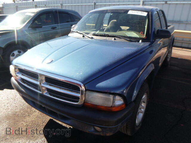 2004 DODGE DAKOTA - VIN: 1D7HL38N04S588574 - Фото 2