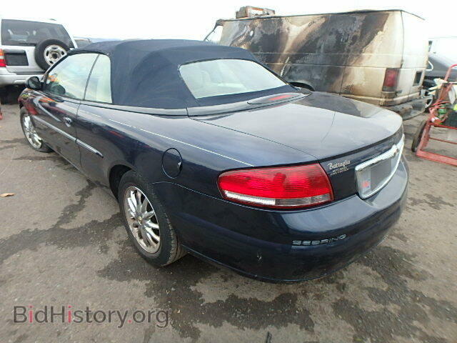 2001 CHRYSLER SEBRING - VIN: 1C3EL65U11N698333 - Фото 3