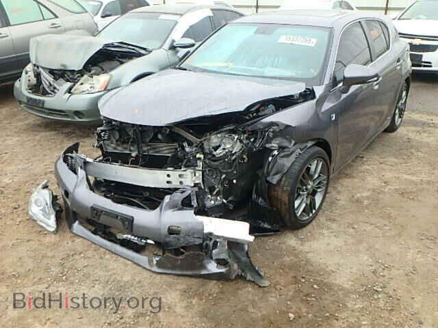 2012 LEXUS CT 200 - VIN: JTHKD5BH1C2088447 - Фото 2