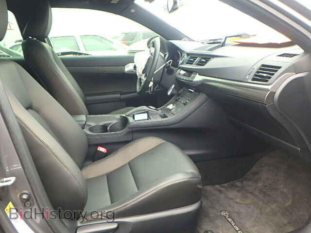 2012 LEXUS CT 200 - VIN: JTHKD5BH1C2088447 - Фото 5