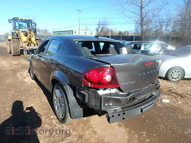 2014 DODGE AVENGER - VIN: 1C3CDZAB1EN190105 - Фото 3