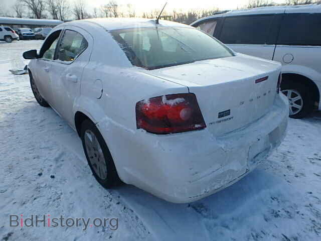 2012 DODGE AVENGER - VIN: 1C3CDZAB3CN110588 - Фото 3