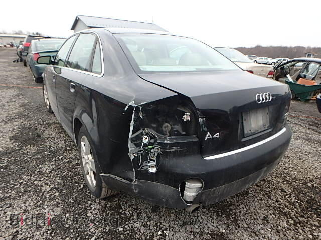 2002 AUDI A4 - VIN: WAULT68E82A208922 - Фото 3