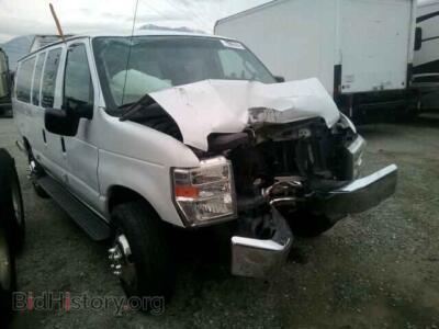 2010 Ford ECONOLINE, белый — VIN 1FBSS3BL7ADA29649, Copart
