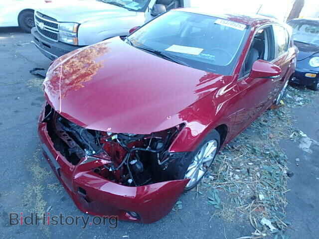 2013 LEXUS CT 200 - VIN: JTHKD5BH7D2137863 - Фото 2