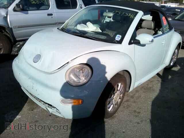 2005 VOLKSWAGEN BEETLE - VIN: 3VWCD31Y35M312161 - Фото 2