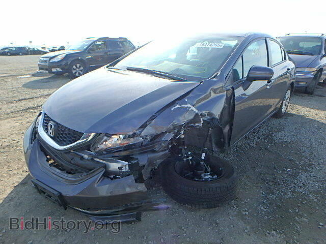 2014 HONDA CIVIC - VIN: 19XFB2F54EE209856 - Фото 2