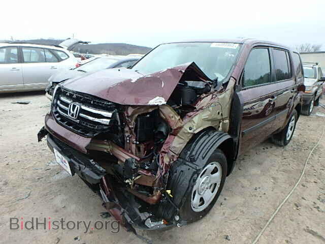2013 HONDA PILOT - VIN: 5FNYF3H29DB039492 - Фото 2