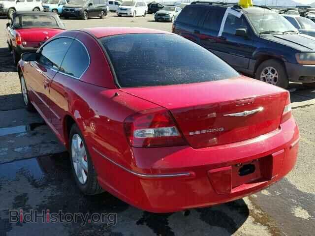 2004 CHRYSLER SEBRING - VIN: 4C3AG42G04E150882 - Photo 3