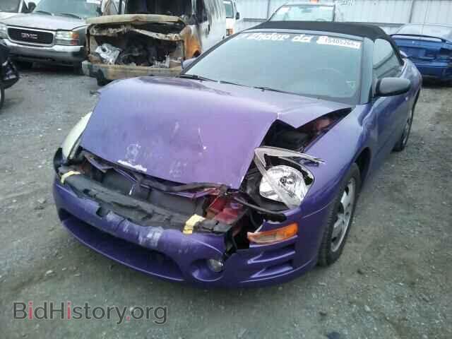 2003 MITSUBISHI ECLIPSE - VIN: 4A3AE45GX3E040013 - Фото 2