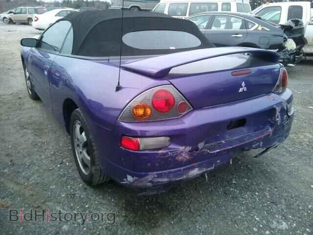 2003 MITSUBISHI ECLIPSE - VIN: 4A3AE45GX3E040013 - Фото 3
