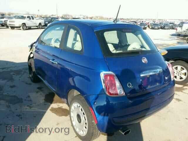 2012 FIAT 500 - VIN: 3C3CFFAR0CT355208 - Фото 3