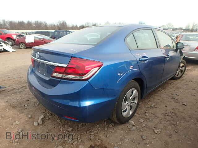 2013 HONDA CIVIC - VIN: 19XFB2F55DE259714 - Фото 4