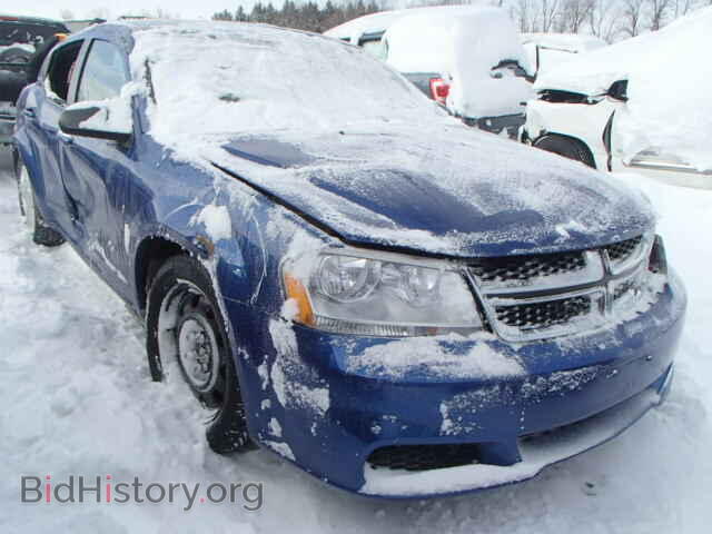 Фотография 1C3CDZAB8CN242665 - DODGE AVENGER 2012