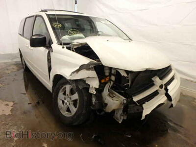 2010 Dodge CARAVAN Grand Hero, белый — VIN 2D4RN3D18AR363962, Copart
