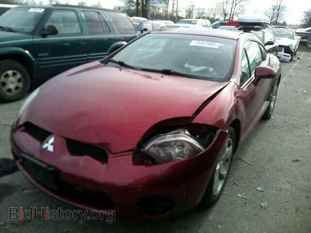 2006 MITSUBISHI ECLIPSE - VIN: 4A3AK24FX6E042726 - Фото 2