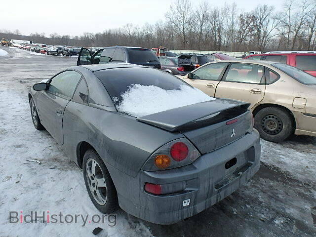 2003 MITSUBISHI ECLIPSE - VIN: 4A3AC44G43E124738 - Фото 3