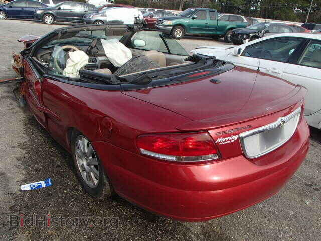 2006 CHRYSLER SEBRING - VIN: 1C3EL75R86N135403 - Фото 3