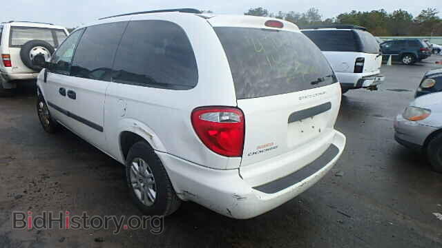 2007 DODGE CARAVAN - VIN: 1D4GP24R07B254324 - Фото 3