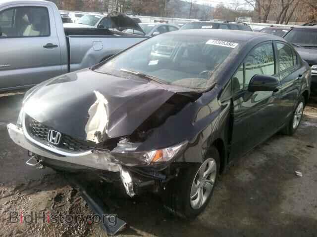 2014 HONDA CIVIC - VIN: 2HGFB2F58EH529185 - Фото 2